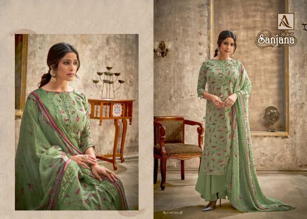 Alok Sanjana Fancy Cotton Printed Dress Materials